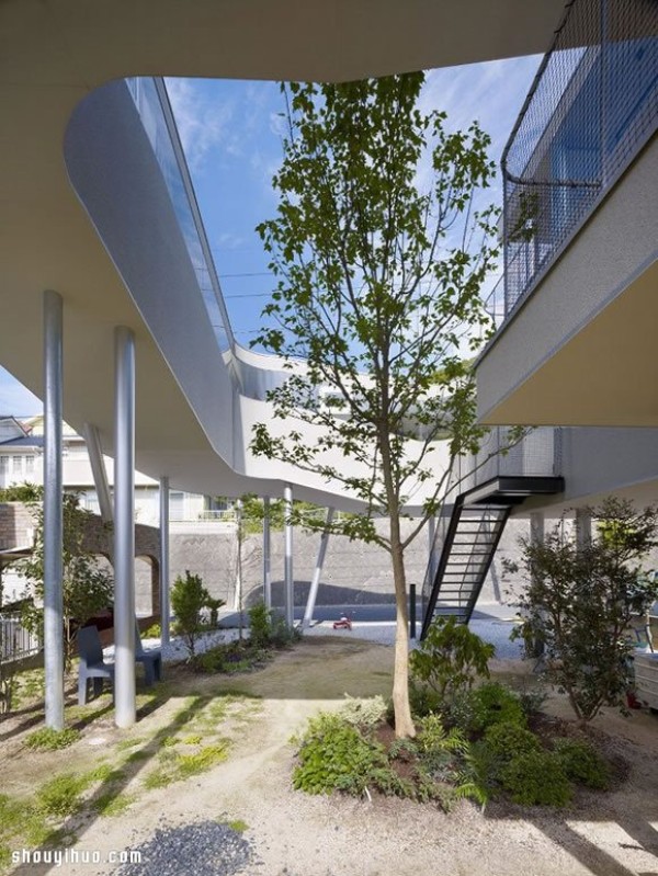 Toda House, a 360-degree panoramic spiral house like a birds nest