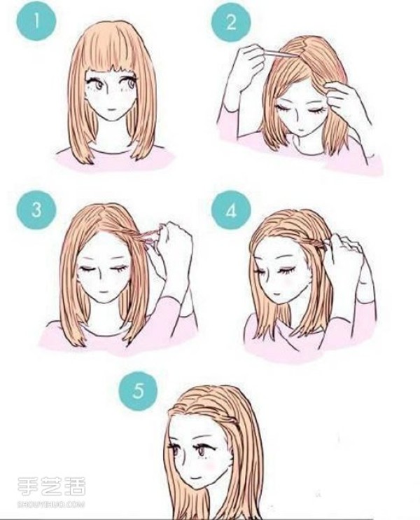 9 easy ways to tie your hair, learn an illustrated tutorial on how to tie your hair