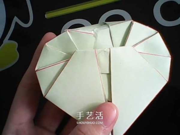 Valentines Day Gift Box Origami Tutorial How to Fold a Heart Carton with Lid