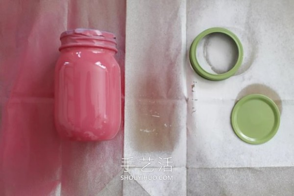 DIY summer watermelon mason jar making tutorial