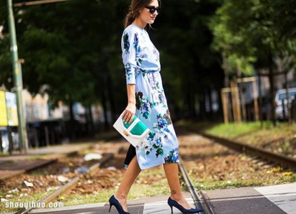 Nine ways to wear a dress to make you fall in love with the warmth of spring