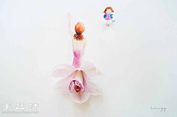 Creative DIY: Flowers + paintings tell the story of mothers life