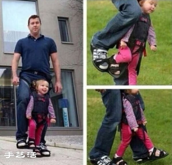 Dad made a DIY device to let his paralyzed daughter experience the fun of walking