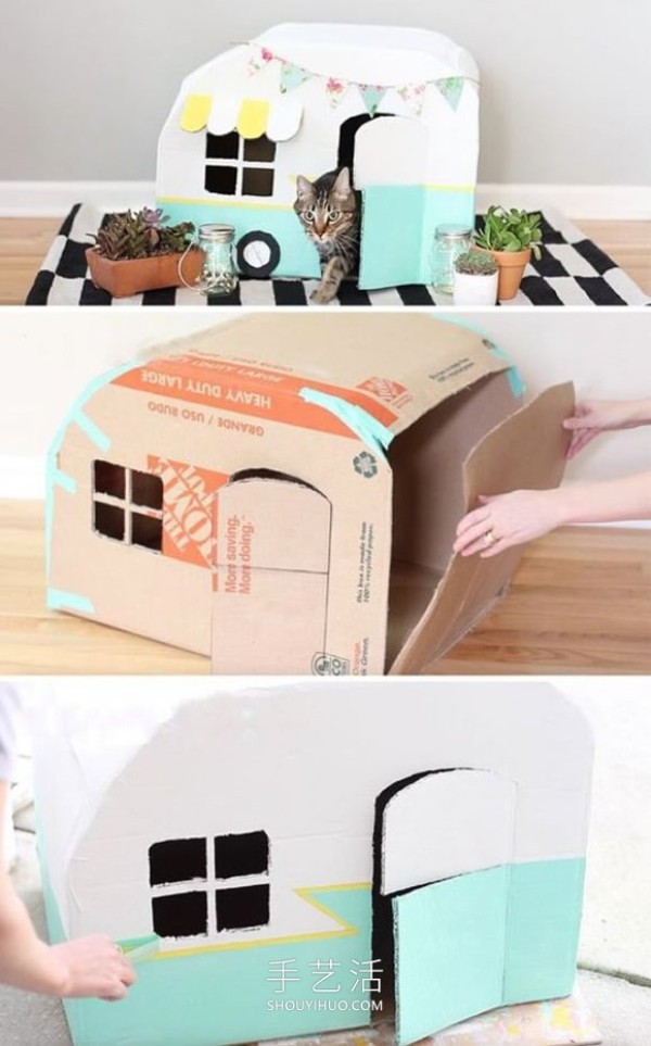 15 cardboard creative handicrafts and illustrations to help you learn to do them! 