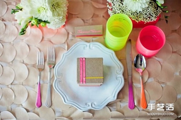 Simple tableware DIY production picture, handmade tableware transformation method tutorial