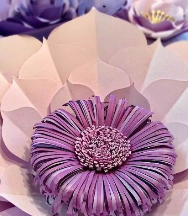 How to make handmade paper flowers with many beautiful paper flowers with complete illustrations