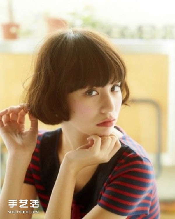 Intellectual and Cute: Fresh Short Hair for Japanese and Korean Girls Who Want to Cut Their Hair in Spring