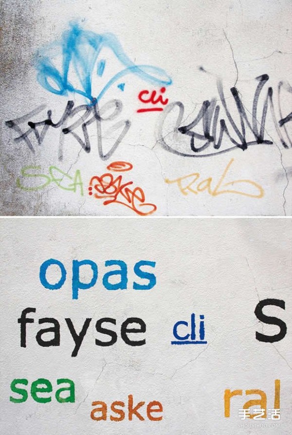 All the mysteries have been solved! Turn graffiti into a serious font