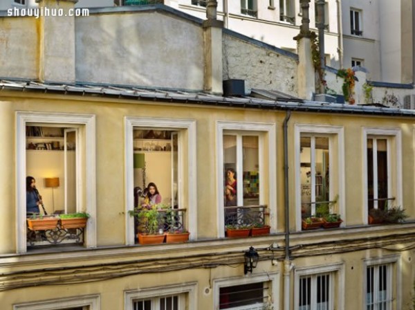 Go through streets and alleys and windows and take pictures of Parisian life that you have never seen