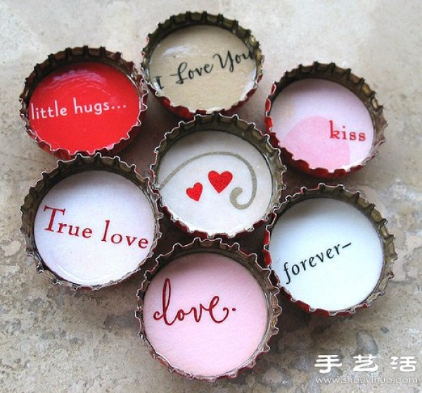 Beer bottle cap/Beverage bottle cap DIY sentimental gadget