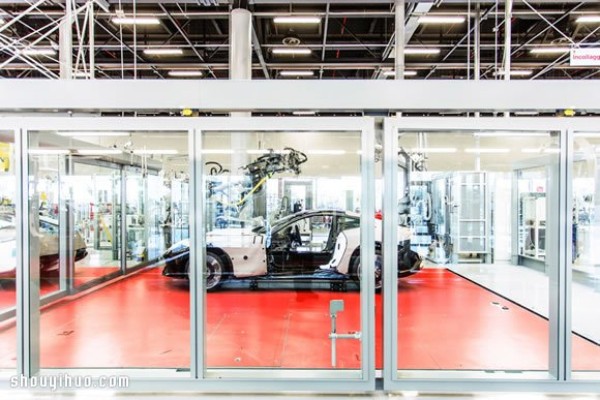 Enter Maranello, Italy and have a peek at the super ecstatic Ferrari factory