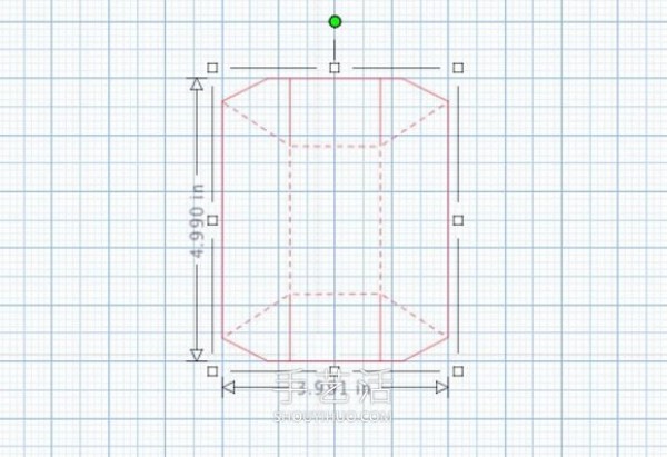 Picture tutorial on how to make DIY snack boxes