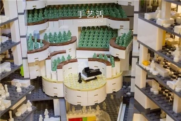 Lego is playing in this realm! A Lego model built with tens of thousands of bricks