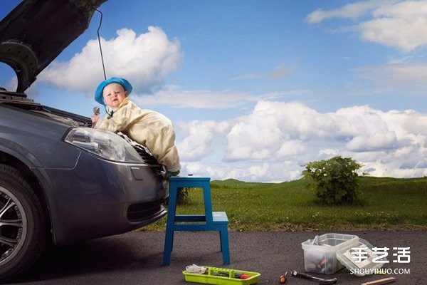 Creative baby photography photos are full of whimsy and fun