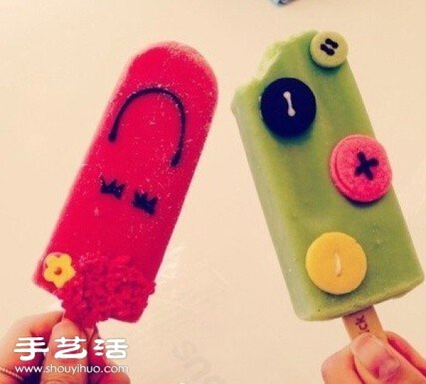 DIY cute cartoon popsicle ice cream