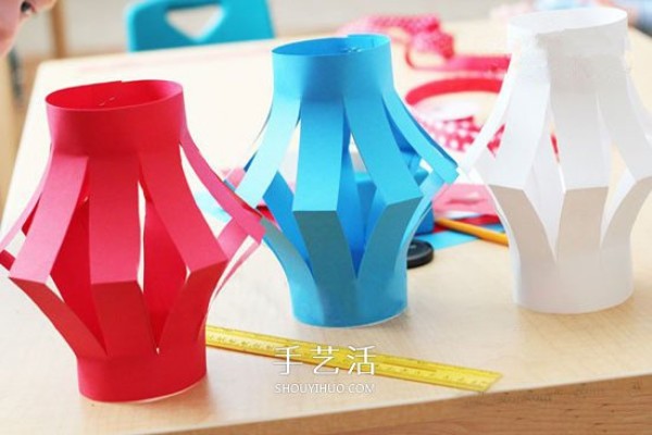 It seems like stars are shining! Cute and beautiful handmade star lanterns