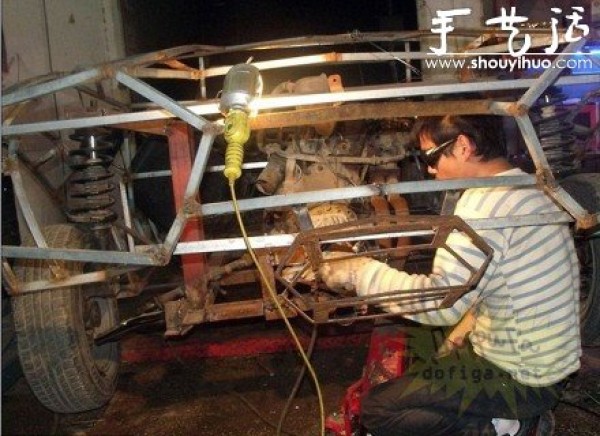 DIY Lamborghini Reventon 2007 for 60,000 yuan