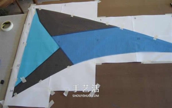 Teach you step by step! The production method and process of tumbling stunt kite