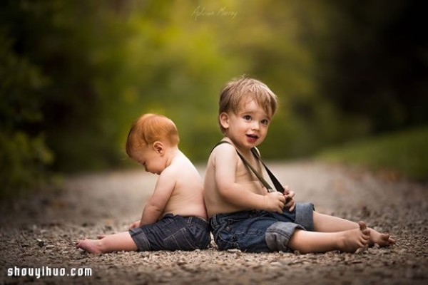 Captures the precious childhood time and records the sons growth process photography