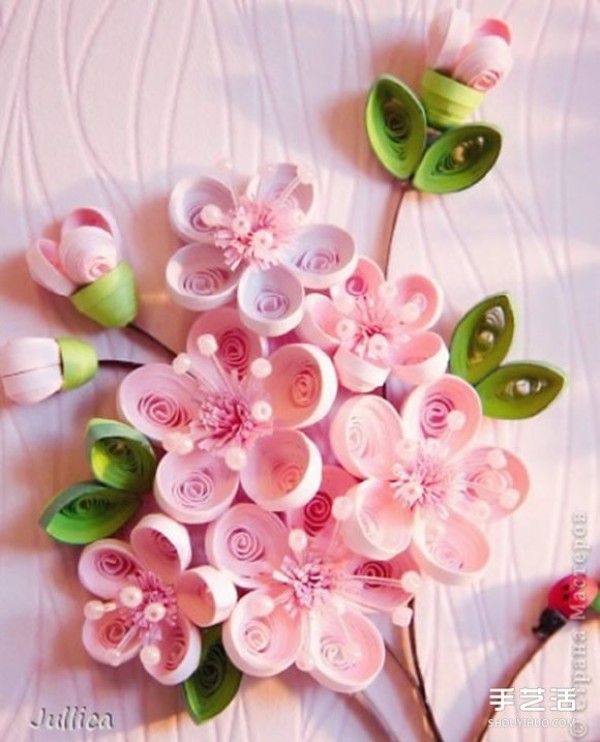 Amazing pictures of paper quilling crafts and wonderful paper quilling art