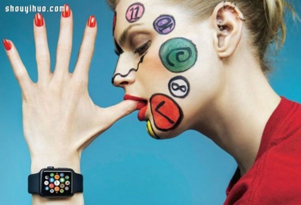 Supermodel wears Apple Watch and appears in British fashion magazine