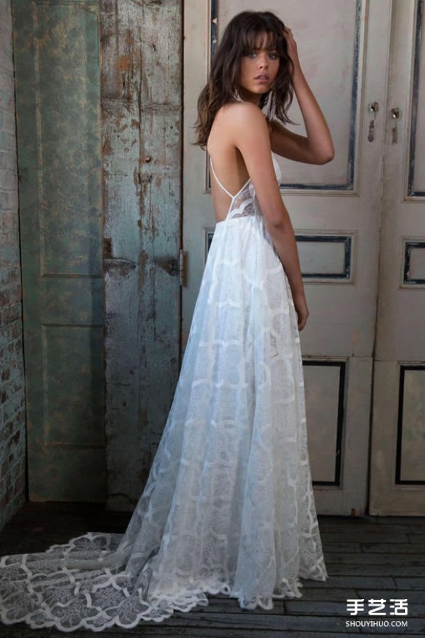 Niche wedding dress brand Grace Loves Lace white lace dress