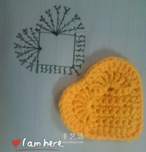 Simple crochet tutorial: How to knit woolen love charms