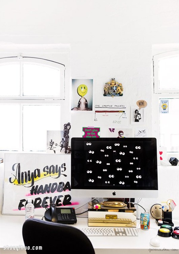 The British designers childlike and super fun studio decoration design