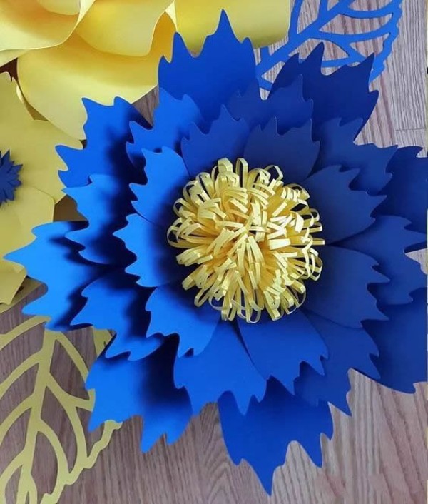 How to make handmade paper flowers with many beautiful paper flowers with complete illustrations