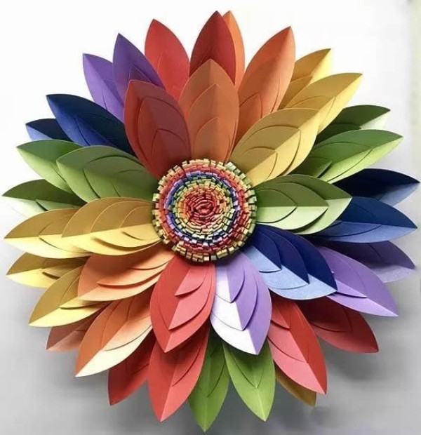 How to make handmade paper flowers with many beautiful paper flowers with complete illustrations