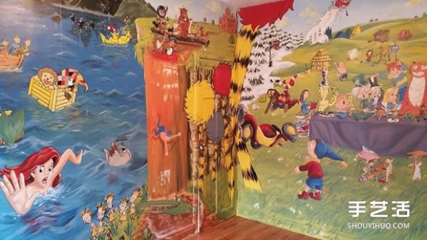 90 fairy tale painted childrens rooms with super touching story backgrounds! 