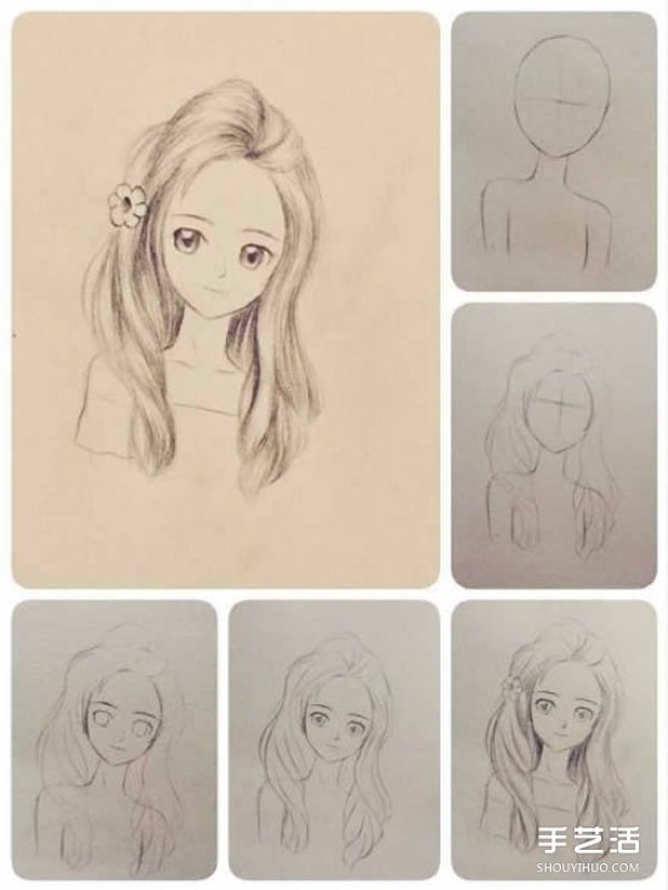 Introduction to pencil sketching, basic pencil sketching tutorial illustration