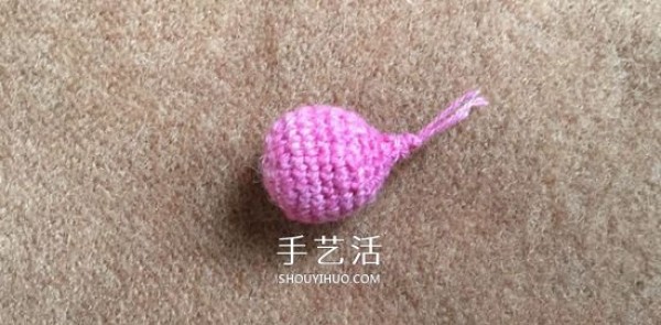 How to crochet radish with a simple method of crocheting water radish with illustrations