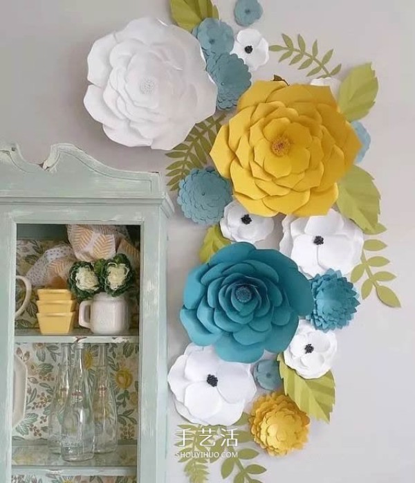 How to make handmade paper flowers with many beautiful paper flowers with complete illustrations