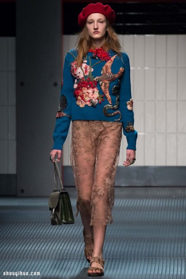 2015 Autumn and Winter Fashion Week: Guccis old era and new revival