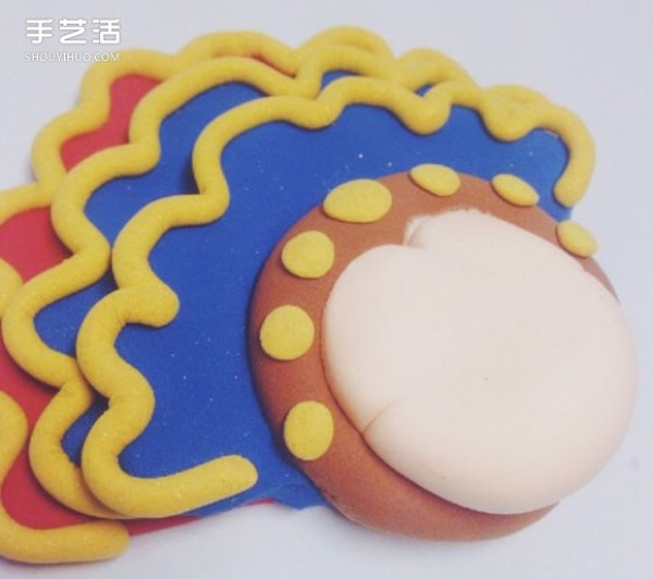 Ultra-light clay Monkey King pendant DIY to make super cute opera style