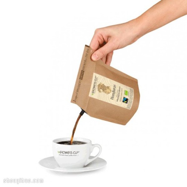 The portable coffee brewing bag allows you to enjoy fragrant coffee anytime, anywhere