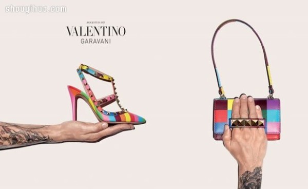 Valentino 2015 Early Spring Colorful Accessories Advertisement