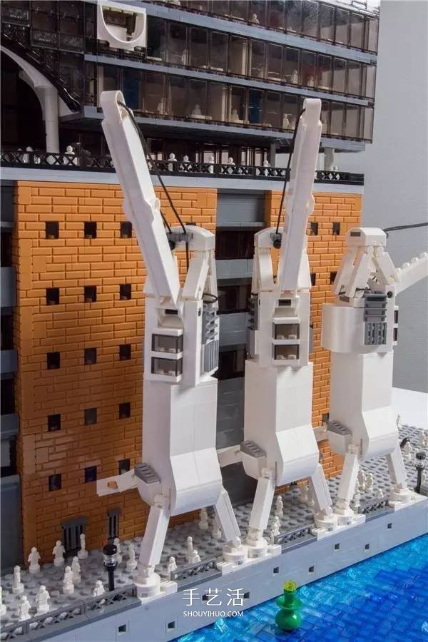 Lego is playing in this realm! A Lego model built with tens of thousands of bricks