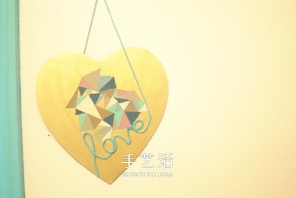 DIY love pendant for expressing love, convey love in a romantic way