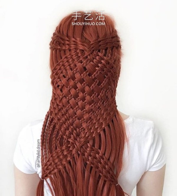 German Girls DIY Amazing Hairstyles Like Complex Crochet Patterns