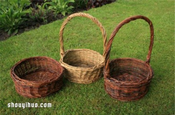 How to weave rattan basket, step by step illustration of weaving basket by hand