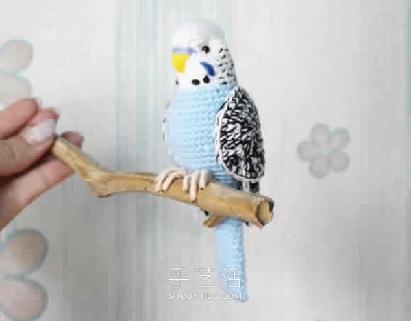 Lifelike birds! Pictures of hand-crocheted exquisite bird works