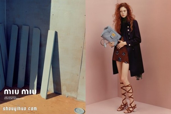 Poetic fashion blockbuster Miu Miu 2015 early spring advertising