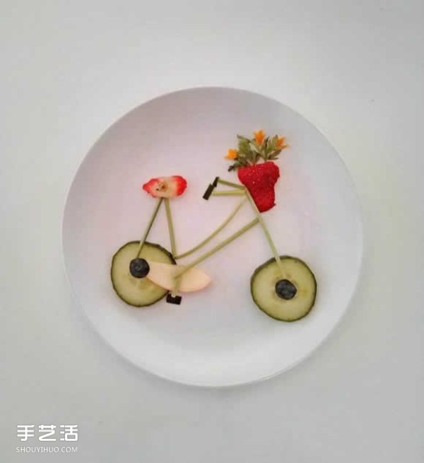 Plate Art uses vegetable and fruit kitchen waste to create a culinary canvas