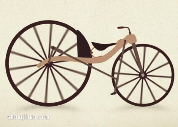 Understand the evolution of bicycle appearance in one minute