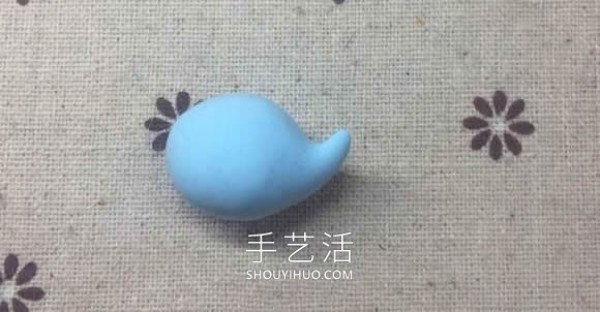 Tutorial on how to make hand-made whale gifts with ultra-light clay