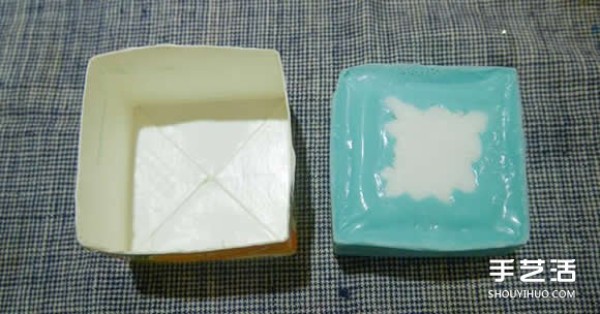 Simple steps to make homemade triangular handmade soap, Japanese Mount Fuji shaped soap