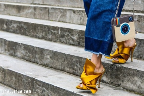 Womens Novelty Bags Appearing in Fashion Street Photos