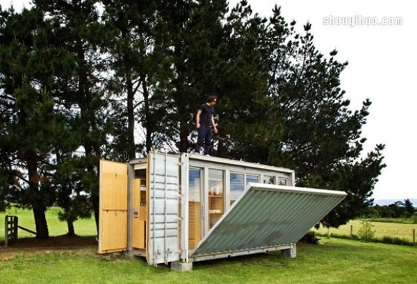 Change your thinking about shipping containers and building a container home that can accommodate a family of four